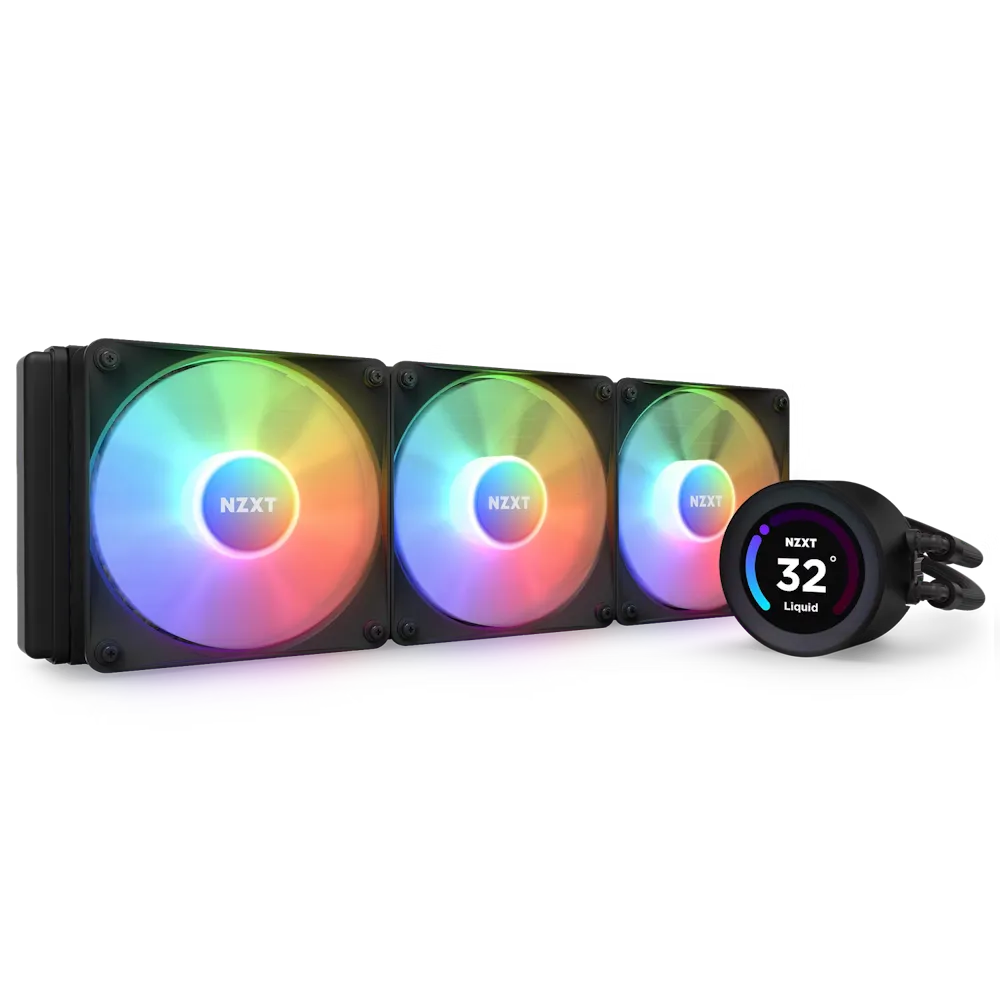 NZXT Kraken Elite 360 RGB AIO Liquid CPU Cooler | RL-KR36E |