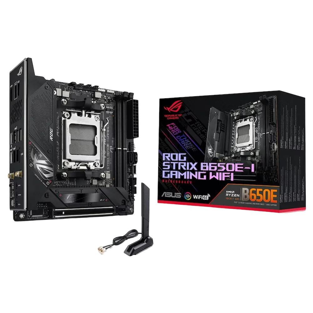 Asus ROG Strix B650E-I Gaming WiFi AMD 600 Series ITX Motherboard | 90MB1BI0-M0EAY0 |