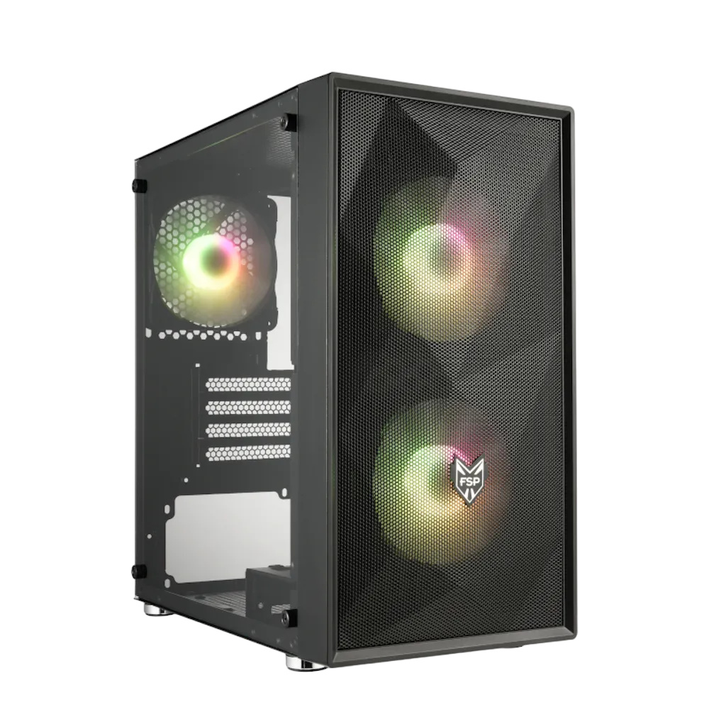 FSP CST130A Mini-Tower ARGB PC Case