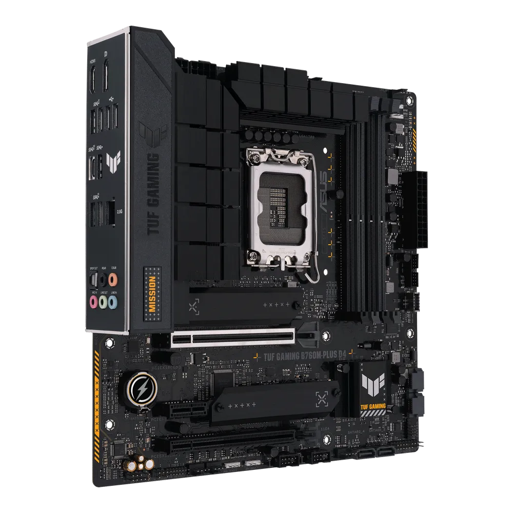Asus TUF Gaming B760M-Plus D4 Intel 700 Series mATX Motherboard | 90MB1DI0-M0EAY0 |