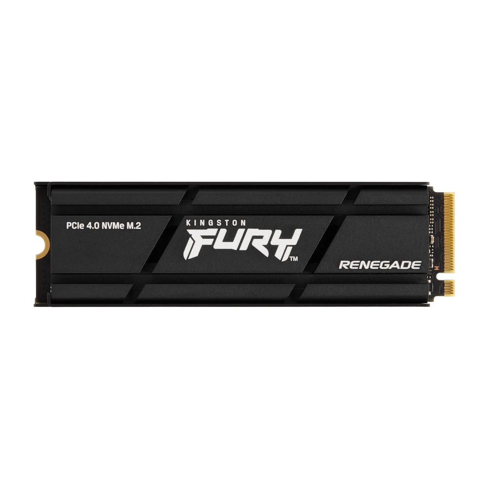 Kingston Fury Renegade PCIe Gen4 NVMe M.2 SSD with Heatsink
