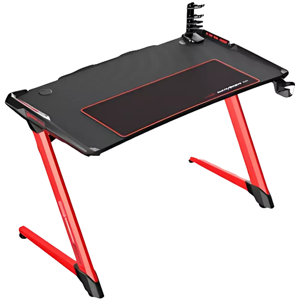 DXRacer E-Sports Gaming Desk Black/Red