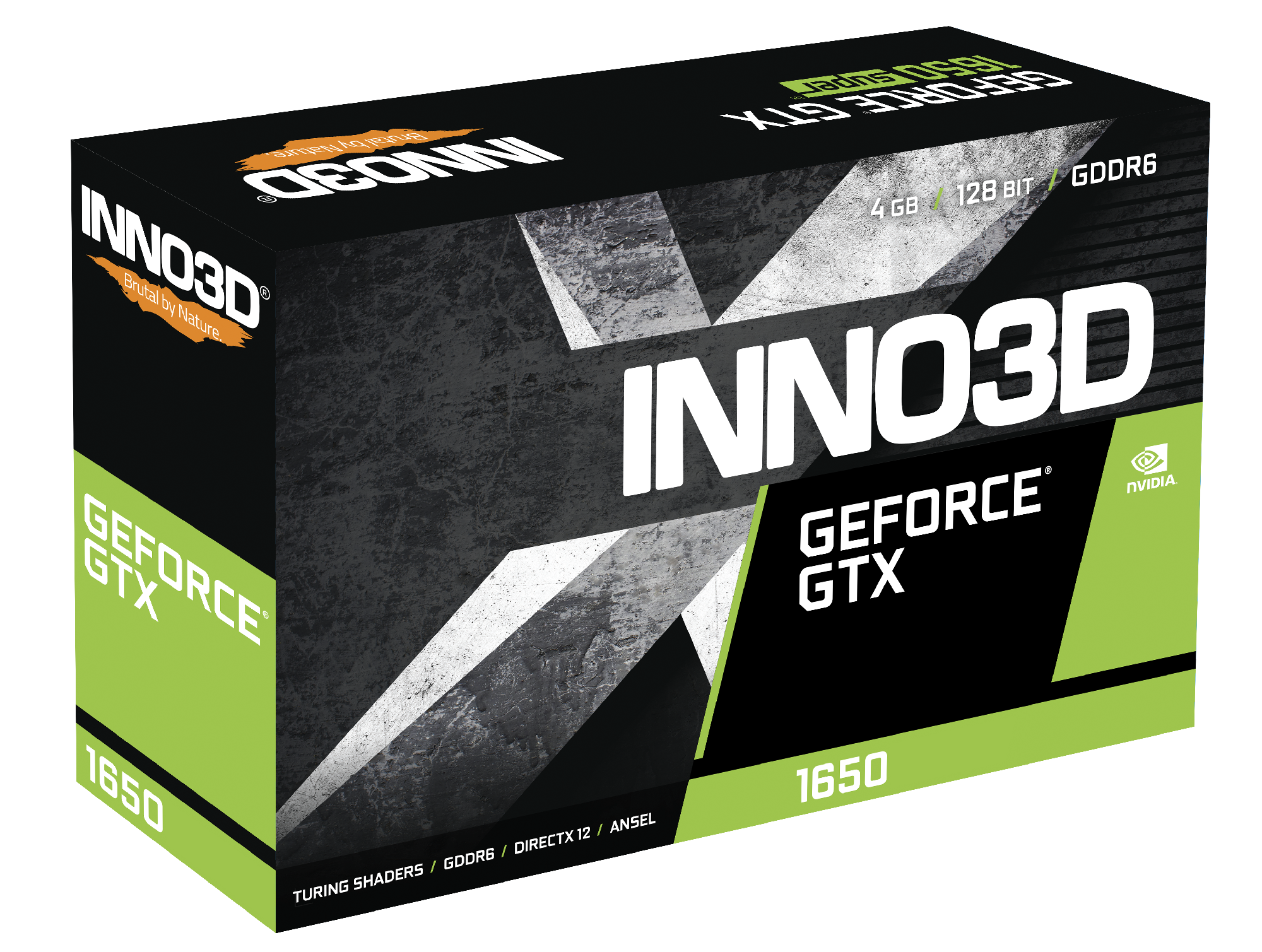 INNO3D  Geforce GTX 1650 GDDR6 Twin X2 Oc Graphics Card | N16502-04D6X-171330N |