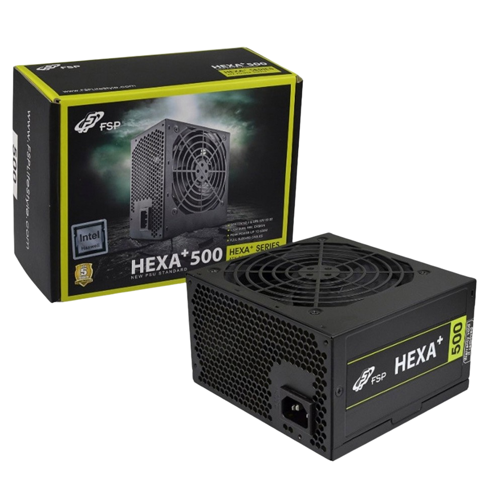 FSP Hexa+ 500W 80+ Power Supply | PPA5004904 |