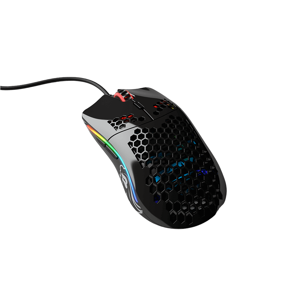 Glorious Model O Minus Glossy Black RGB Gaming Mouse